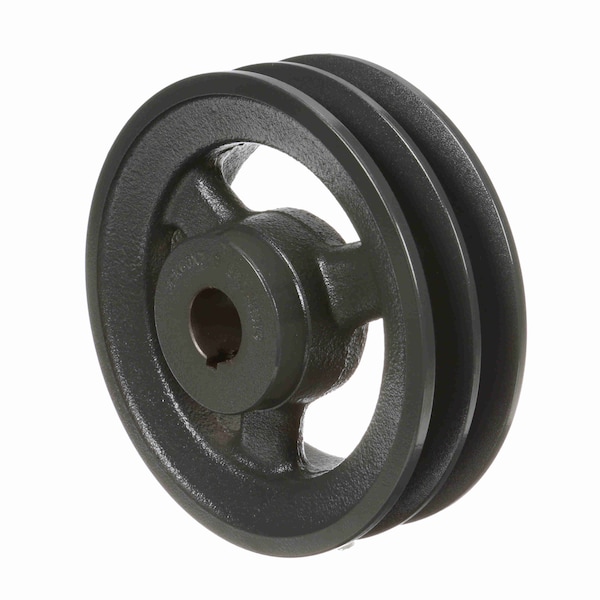 2 Groove Cast Iron Fhp - Finished Bore Sheave, 2BK60X7/8